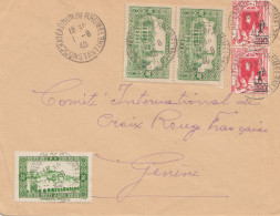 French Colonies: Algerie 1940: Constantine To Croix Rouge-Genf - Algérie (1962-...)