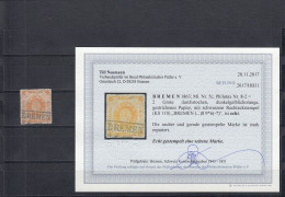 Bremen: Michel Nr. 5c, Gestempelt, BPP Befund - Bremen