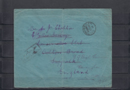 DP-Türkei 1917:prisoners Mail, Letter Of 2. Norfolk Regiment, Afion Kara Hissar  - Turquie (bureaux)