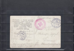 DSWA 1906: AK Liegeplatz Der Woermann-Dampfer; Feldpost Von Hamburg Nach Dessau - Deutsch-Südwestafrika