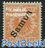 Germany, Colonies 1900 25pf, Samoa, Stamp Out Of Set, Unused (hinged) - Other & Unclassified