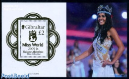 Gibraltar 2010 Miss World 2009 S/s, Mint NH, Performance Art - Miss World - Gibraltar