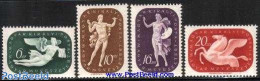 Hungary 1940 Art Fund 4v, Mint NH, Nature - Horses - Unused Stamps