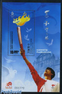 Macao 2008 Olympic Torch S/s, Mint NH, Nature - Sport - Birds - Olympic Games - Nuevos