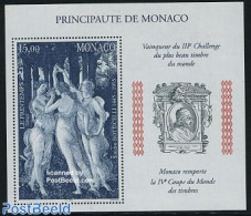 Monaco 1997 Botticelli S/s, Mint NH, Art - Paintings - Ungebraucht