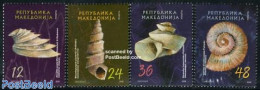 North Macedonia 2006 Shells 4v, Mint NH, Nature - Shells & Crustaceans - Vie Marine