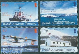 British Antarctica 2005 FIDAS Expedition 4v, Mint NH, Science - Transport - The Arctic & Antarctica - Helicopters - Ai.. - Helicópteros