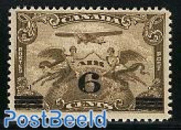 Canada 1932 Airmail Overprint 1v, Mint NH, Religion - Transport - Angels - Aircraft & Aviation - Ungebraucht