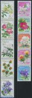 Japan 2008 Prefectual Flowers 10v (2x[::::]), Mint NH, Nature - Flowers & Plants - Neufs