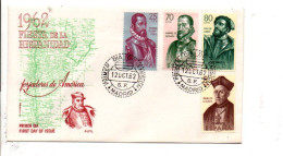 ESPAGNE FDC 1962 COLONISATEURS ESPAGNOLS - Autres & Non Classés