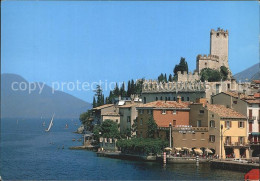 72383523 Lago Di Garda Malcesine Vista Dal Lago Segelboote Firenze - Sonstige & Ohne Zuordnung