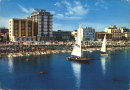72383519 Cattolica Rimini Spiaggia Strand Segelboote Hotel Victoria  - Sonstige & Ohne Zuordnung