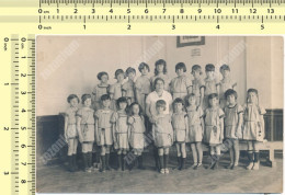 REAL PHOTO, Group Sokols Kids Girls With Teacher Enfant Fillettes Serbia ORIGINAL - Personnes Anonymes