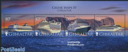 Gibraltar 2008 Cruise Ships S/s, Mint NH, Transport - Ships And Boats - Ships