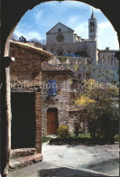 72383501 Assisi Umbria La Basilica Di Santa Chiara Da Via Moiano Firenze - Sonstige & Ohne Zuordnung