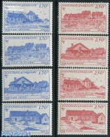 Saint Pierre And Miquelon 1991 Houses 8v, Mint NH - Other & Unclassified