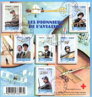 FRANCE 2010 BLOC OBLITERE 1ER JOUR SUR FRAGMENT LES PIONNIERS DE L AVIATION - F 4504 - Used