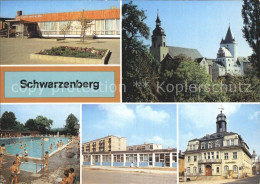 72383086 Schwarzenberg Erzgebirge Schloss Freibad Restaurant Hotel Haus Der Einh - Schwarzenberg (Erzgeb.)