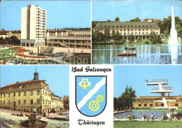 72383074 Bad Salzungen Leninplatz Kurhaus Rathaus Markt  Bad Salzungen - Bad Salzungen