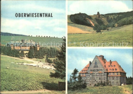 72383046 Oberwiesenthal Erzgebirge Schanze Sanatorium Sachsenbaude Ferienheim Ak - Oberwiesenthal