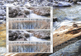 Liechtenstein 2020 Water M/s, Mint NH, Nature - Water, Dams & Falls - Nuovi