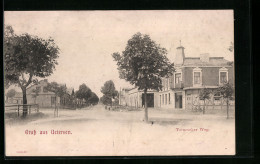 AK Uetersen, Blick In Die Strasse Tornescher Weg  - Uetersen