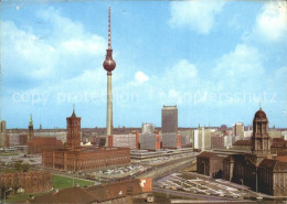 72382987 Berlin Zentrum Fernsehturm Rotes Rathaus Berlin - Sonstige & Ohne Zuordnung