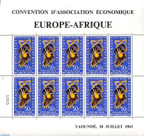 Upper Volta 1964 Europafrique M/s, Mint NH, History - Various - Afriqueeurope - Maps - Autres & Non Classés