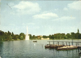 72382857 Zwickau Sachsen Schwanenteich Mit Leuchtfontaene Zwickau - Zwickau