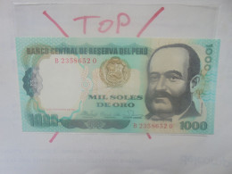 PEROU 1000 SOLES 1981 Neuf (B.33) - Peru