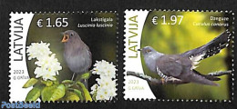 Latvia 2023 Birds 2v, Mint NH, Nature - Birds - Other & Unclassified