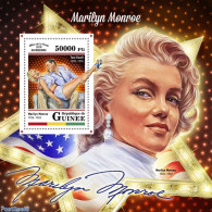 Guinea, Republic 2018 Marilyn Monroe, Mint NH, Performance Art - Marilyn Monroe - Movie Stars - Actors