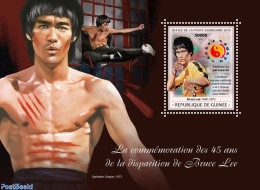 Guinea, Republic 2018 Bruce Lee, Mint NH, Performance Art - Sport - Movie Stars - Acteurs