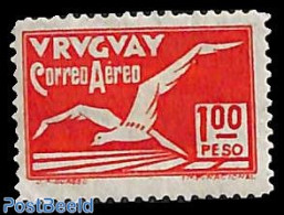 Uruguay 1928 1.00, Stamp Out Of Set, Unused (hinged), Nature - Birds - Uruguay