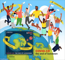 Liberia 2023 Covid-19 The End Of Lockdown, Mint NH, Health - Corona/Covid19 - Corona/Covid19 - Autres & Non Classés
