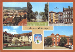 72382655 Meiningen Thueringen Springbrunnen Goethepark Markt Schloss Elisabethen - Meiningen