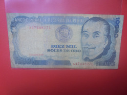 PEROU 10.000 SOLES 1981 Circuler (B.33) - Peru