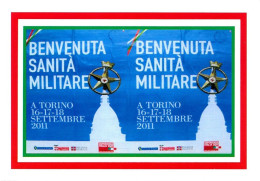 [MD9839] CPM - TORINO MOLE ANTONELLIANA - BENVENUTA SANITA' MILITARE - CARTOLINEA 1530 - PERFETTA - NV - Mole Antonelliana