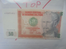 PEROU 50 INTIS 1987 Neuf (B.33) - Peru