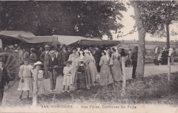 C25-47) GASCOGNE - NOS FETES - COIFFURES DU PAYS - VILLAGEOIS -  EDIT. DUFFAU - MOULIS , AGEN - ( 2 SCANS ) - Agen