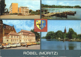 72382388 Roebel Mueritz R.-Sorge-Oberschule Rathaus Hafen  Roebel - Autres & Non Classés