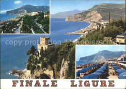 72382264 Finale Ligure Strand Burg  Firenze - Otros & Sin Clasificación