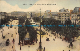 R155612 Paris. Place De La Republique. No 4017. 1915 - World