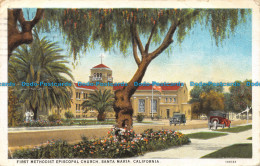 R155617 First Methodist Episcopal Church. Santa Maria. California. 1930 - World
