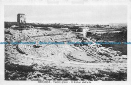 R155627 Siracusa. Teatro Greco. Il Koilon Dall Alto - World