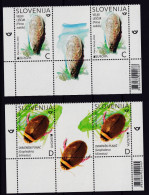 3333 Slowenien Slovenia 2024 MNH 2x Seria + All Labels EUROPA CEPT Underwater Fauna And Flora - 2024