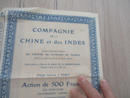 M45 Actio Compagnie De La Chine Et Des Indes - Asia