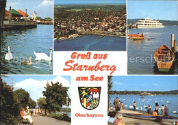 72382033 Starnberg Schiff Schwan Promenade Starnberg - Starnberg