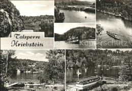 72381961 Kriebstein Wappenfelsen Motrbootstation Lauenhain  Kriebstein - Other & Unclassified