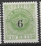 Portuguese India Mint No Gum * 1881 13 Euros - Portugiesisch-Indien